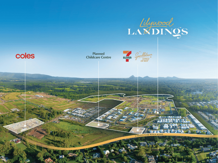 Lilywood Landings Estate - Lilywood Aerial
