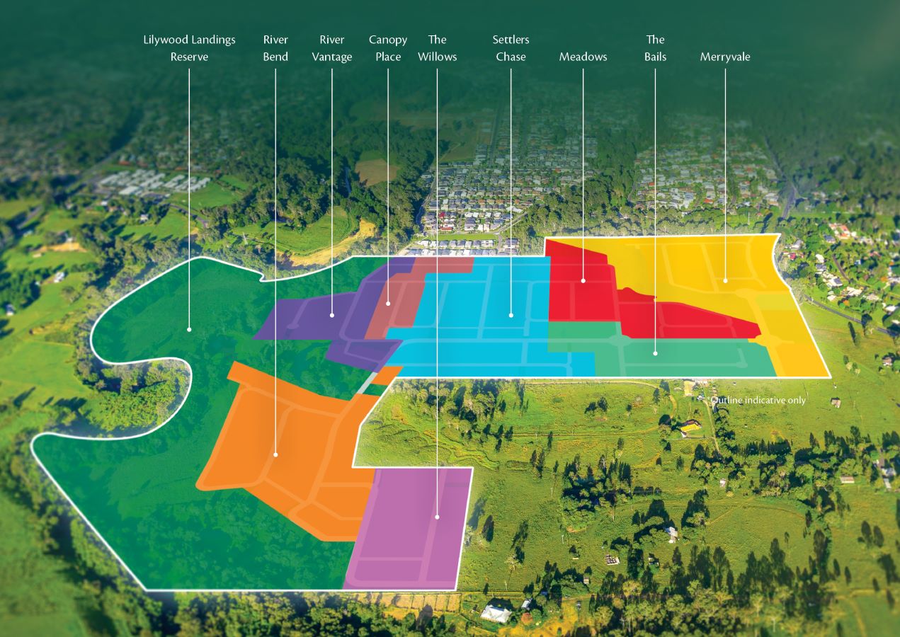 Lilywood Landings Estate - Upper Caboolture Location Map