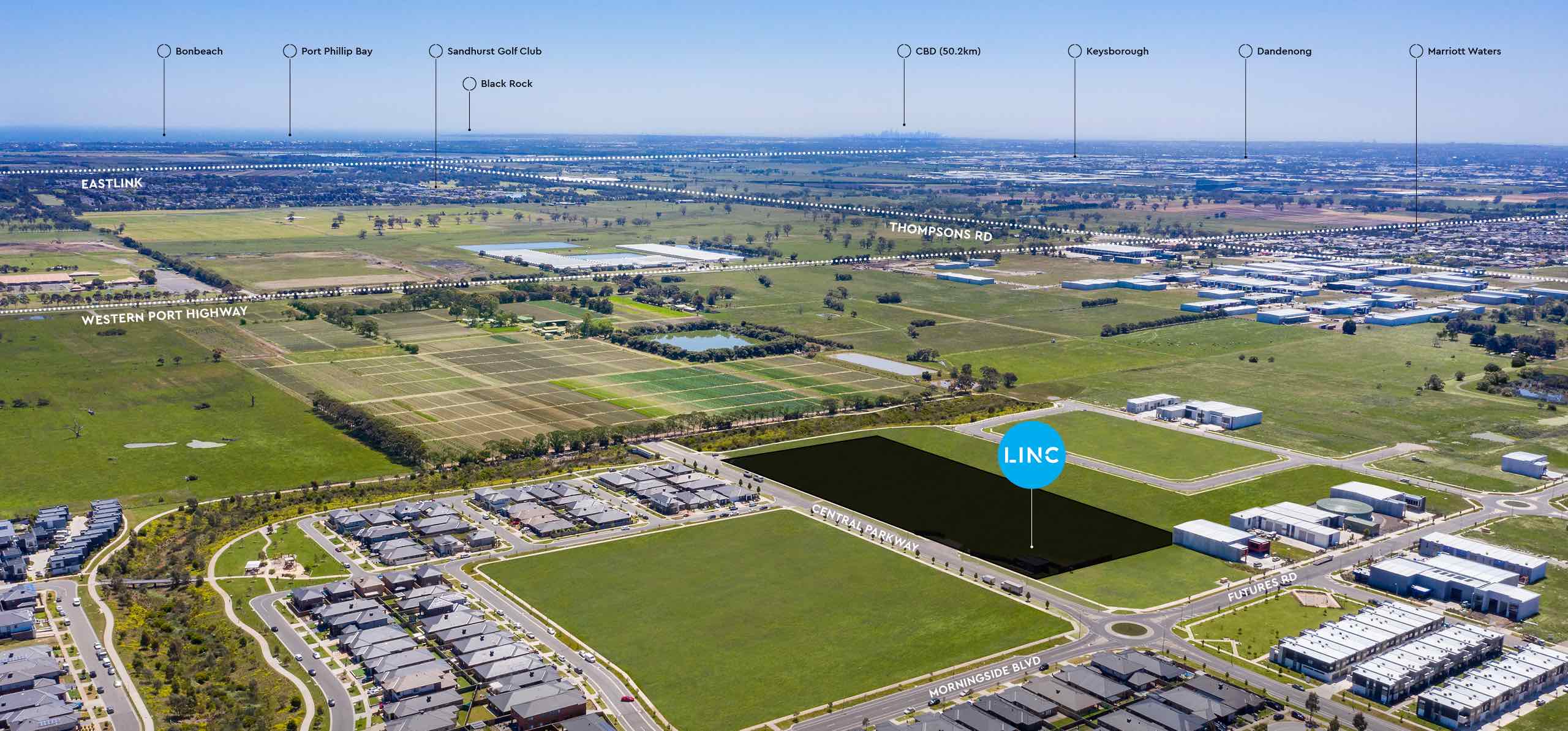 Linc Townhomes Estate - 140 Central Parkway, Cranbourne West VIC 3977