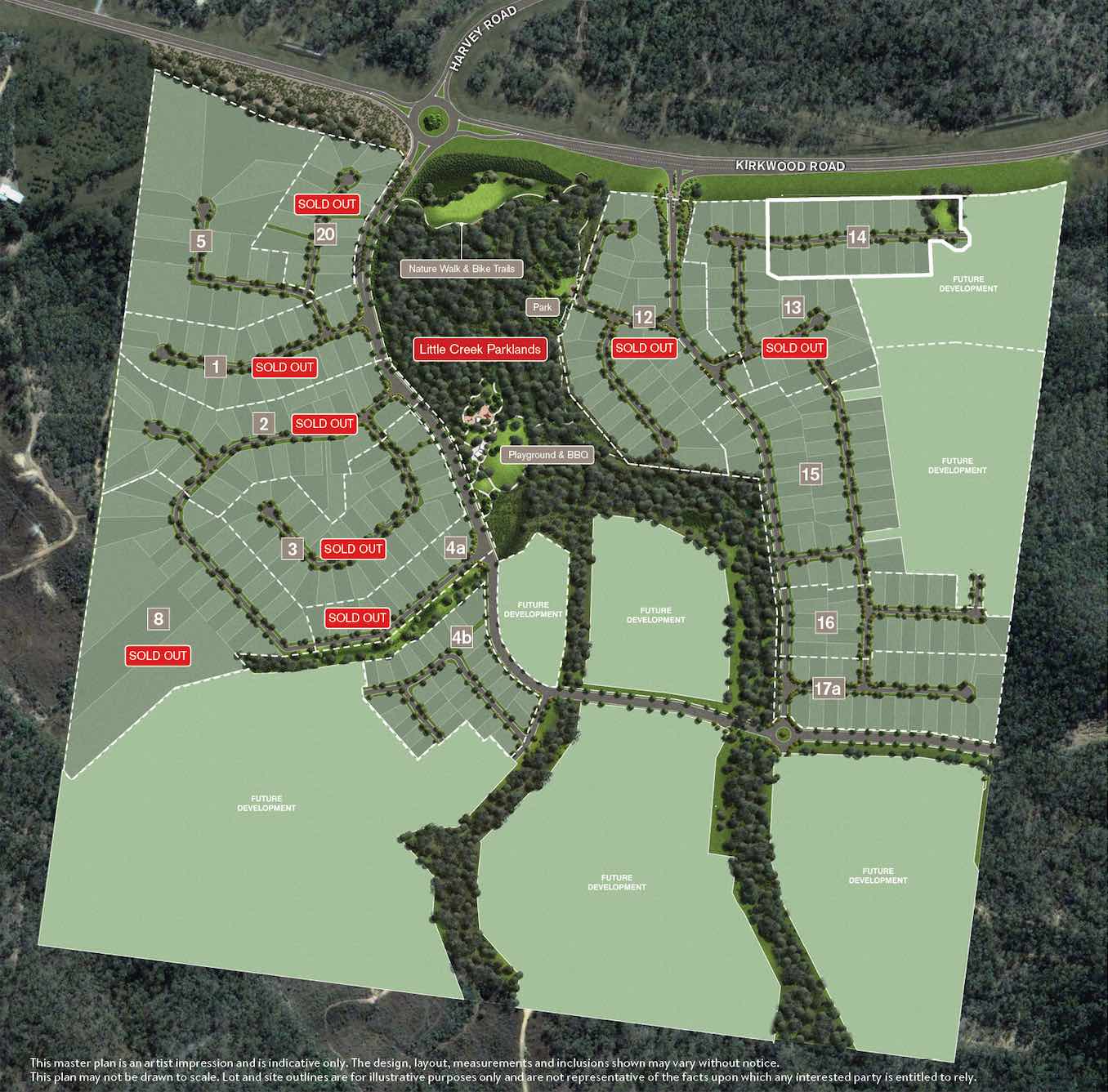 Little Creek Estate - Kirkwood Masterplan