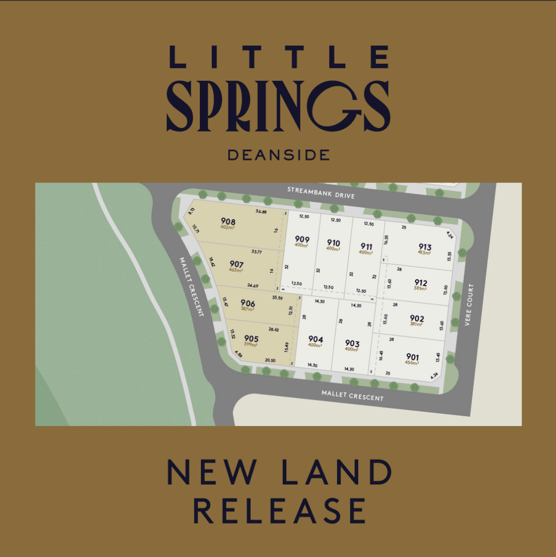Little Springs Estate - Deansid Release Map