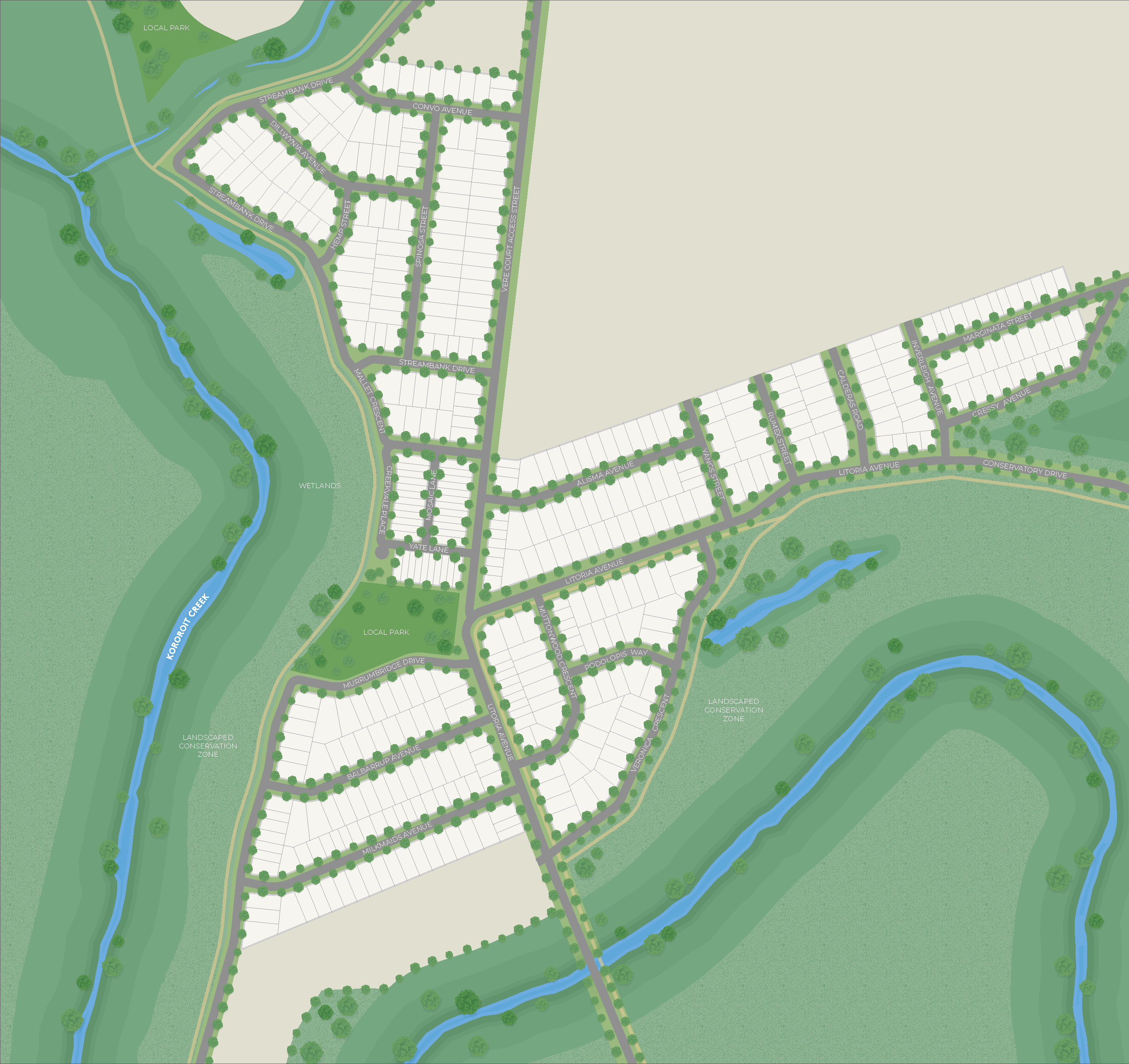 Little Springs Estate - Deansid Masterplan