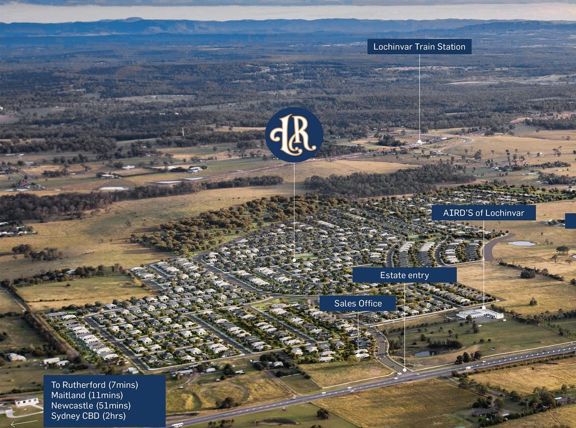 Lochinvar Ridge Estate - Lochinvar Aerial