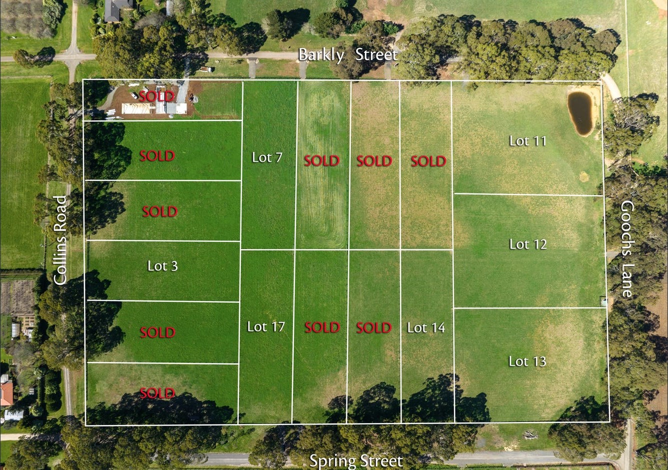 Loddonvale Estate - Glenlyon Aerial