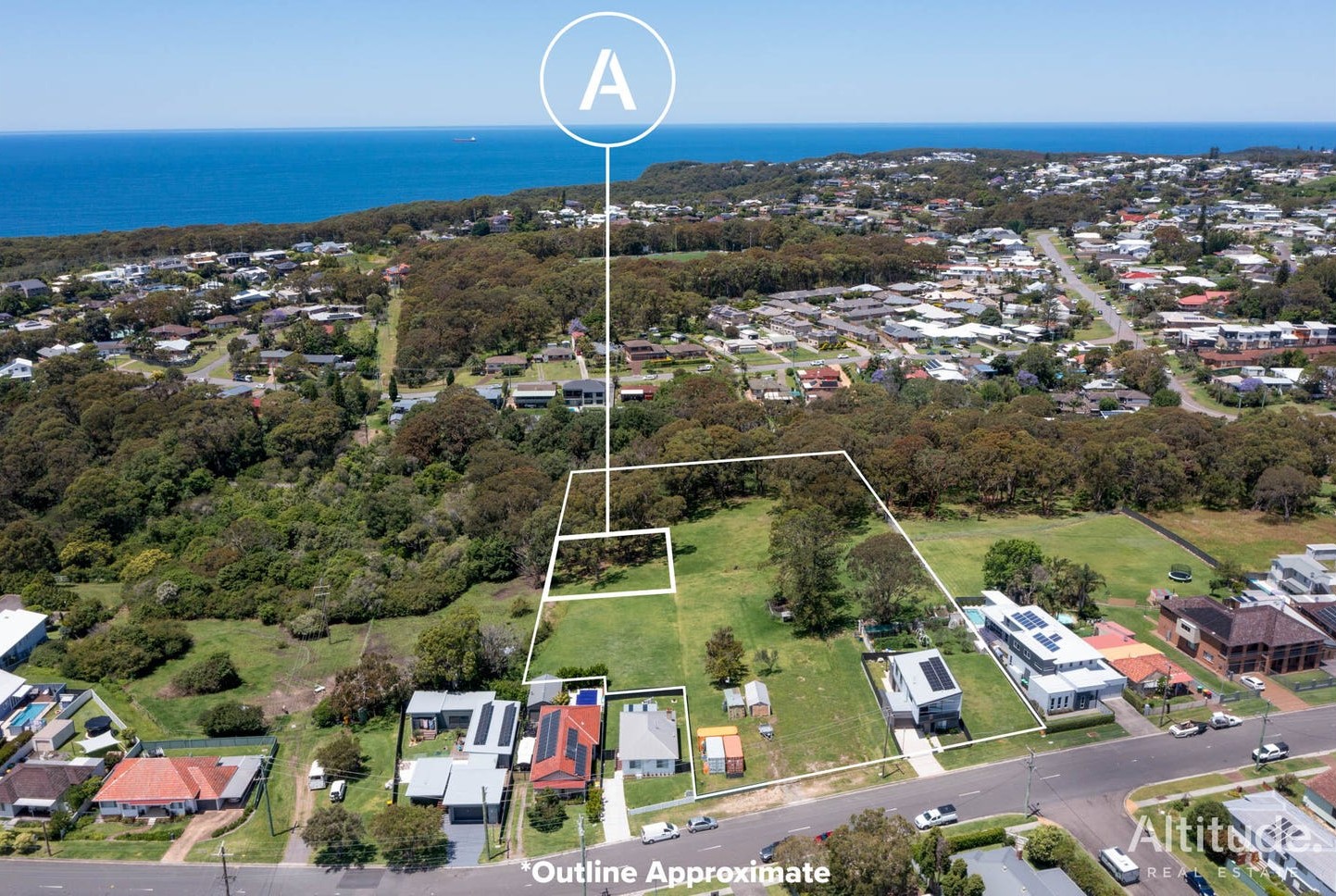 Lonus Estate - Whitebridge Aerial