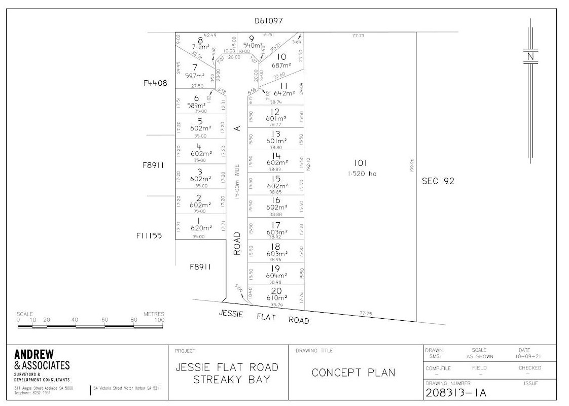 Lot 100 Mudge Terrace - Streaky Bay Masterplan