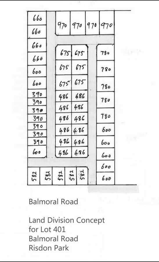 Lot 401 Balmoral Road - Risdon Park Masterplan