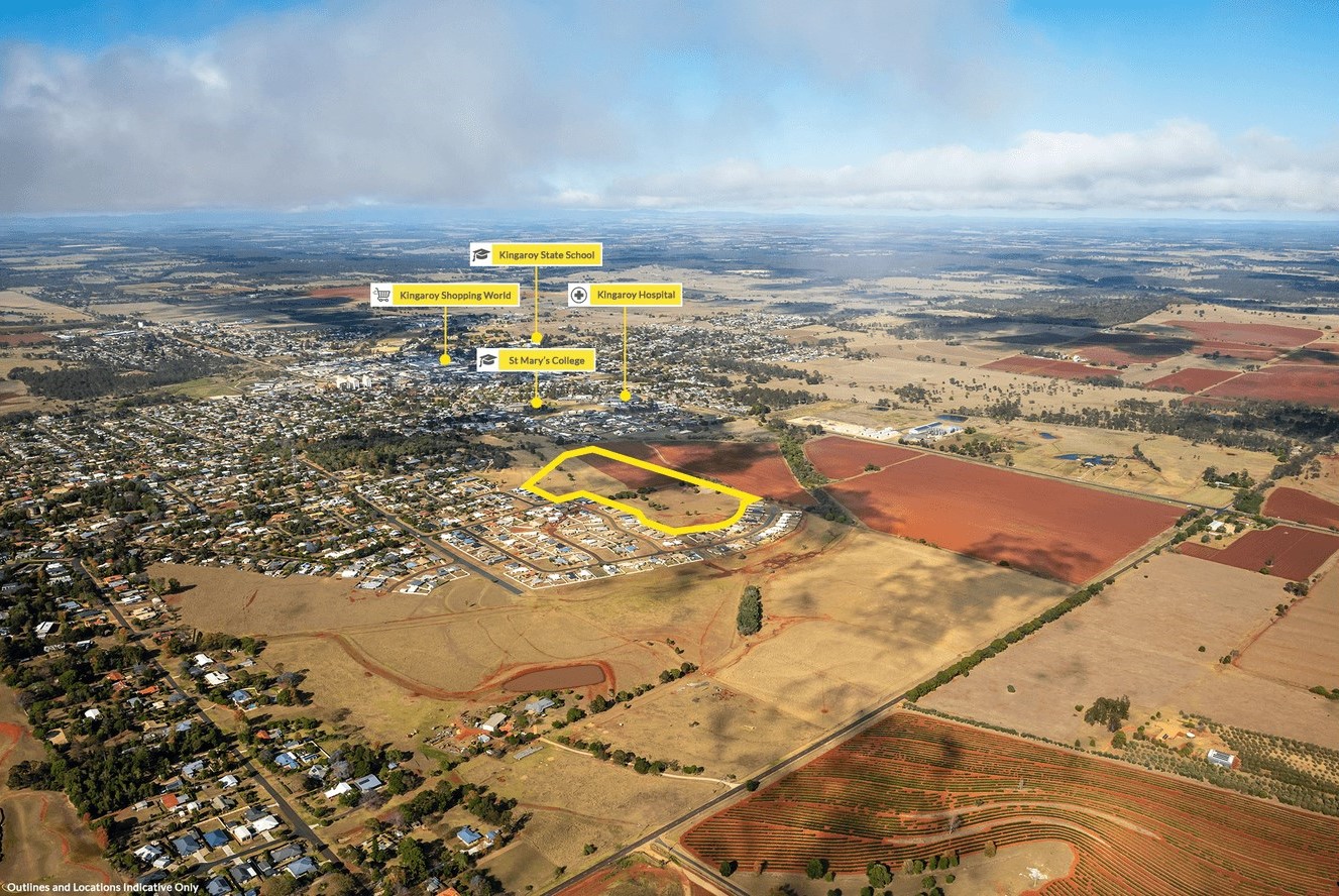 Lot 5 Poinciana Avenue - Kingaroy Aerial
