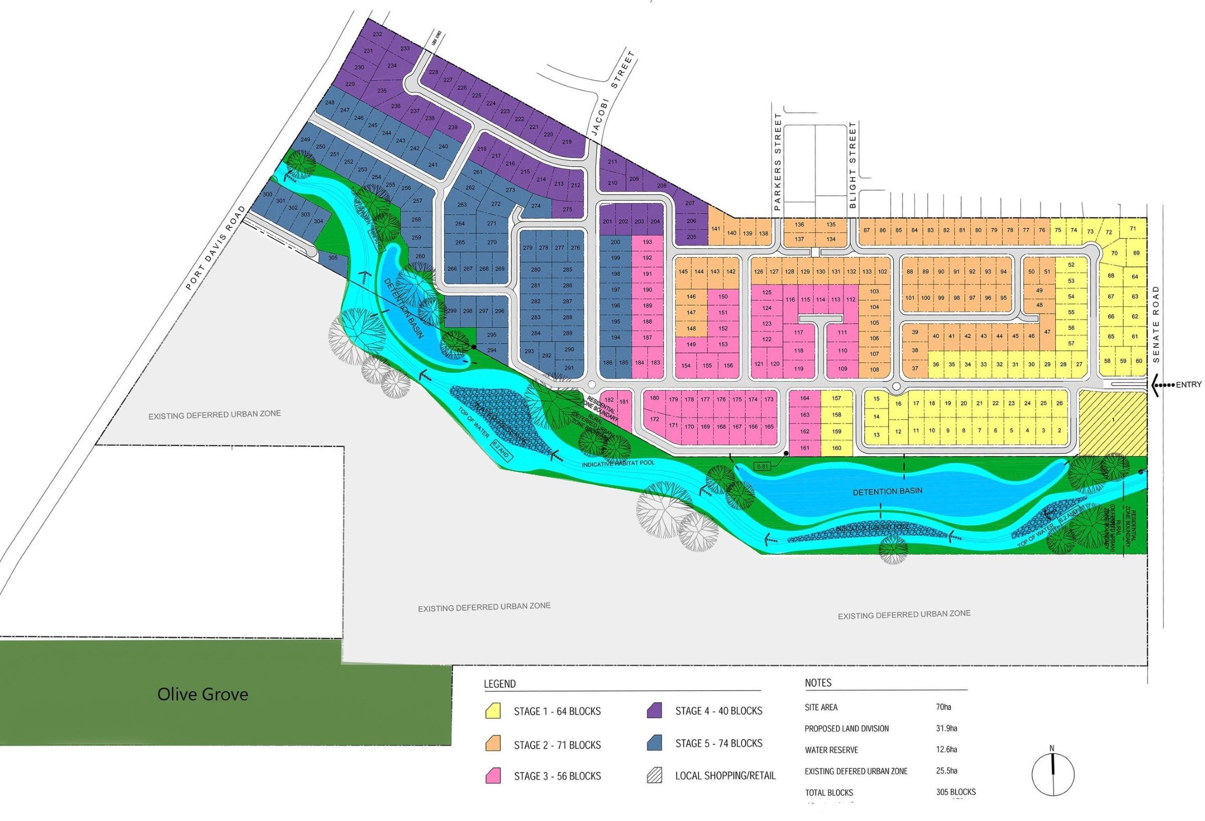Lot 640 Senate Road - Risdon Park South Masterplan