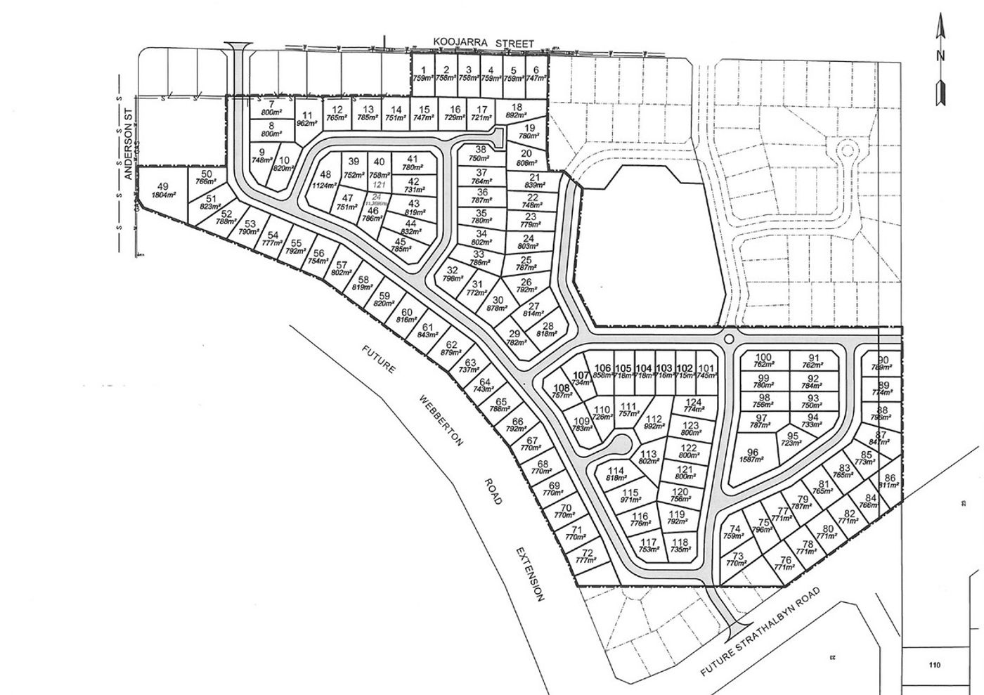 Lot 9000 Webberton Road - Webberton Masterplan