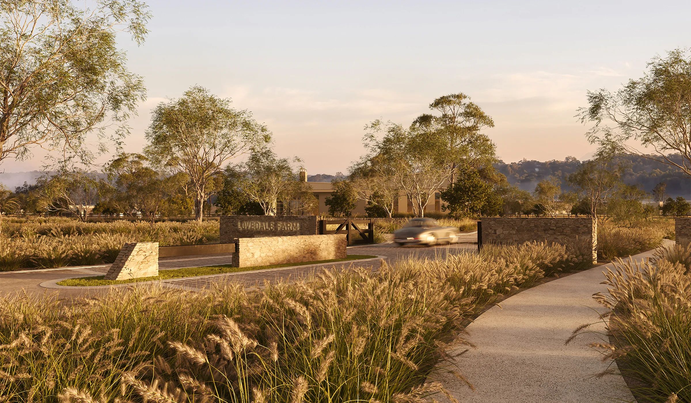 Lovedale Farm Estate - Lovedale Render
