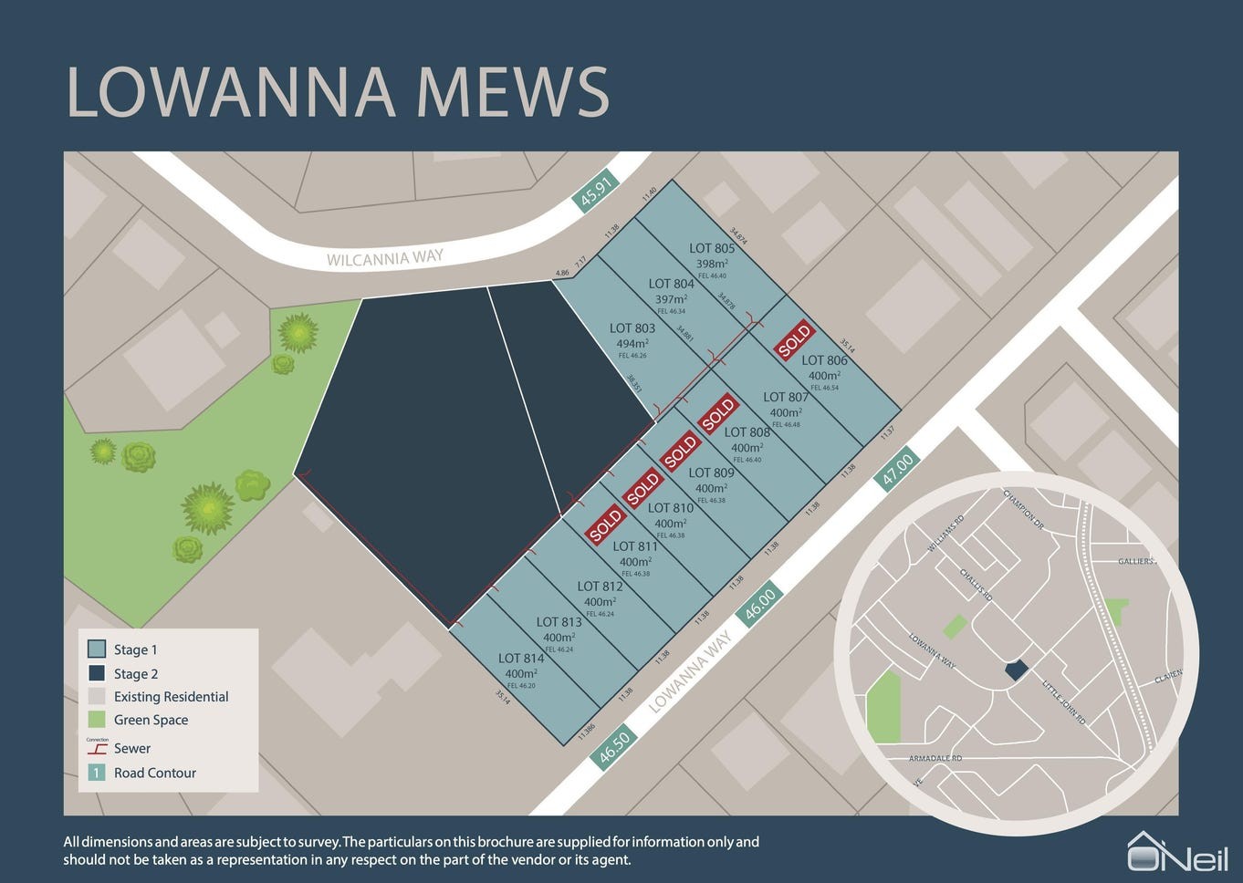 Lowanna Mews Estate - Armadale Masterplan