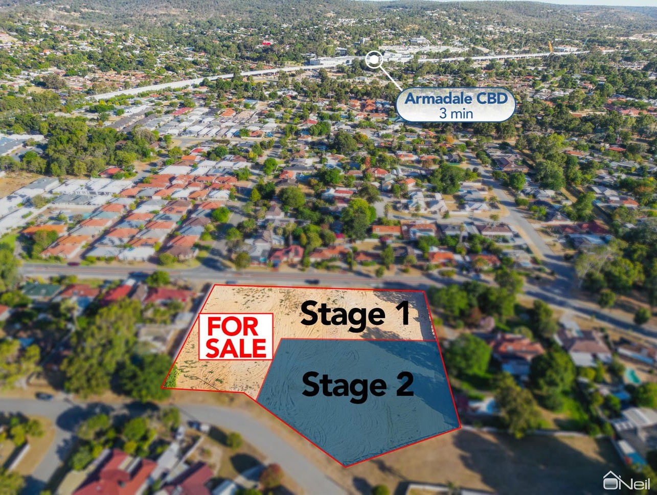 Lowanna Mews Estate - Armadale Aerial