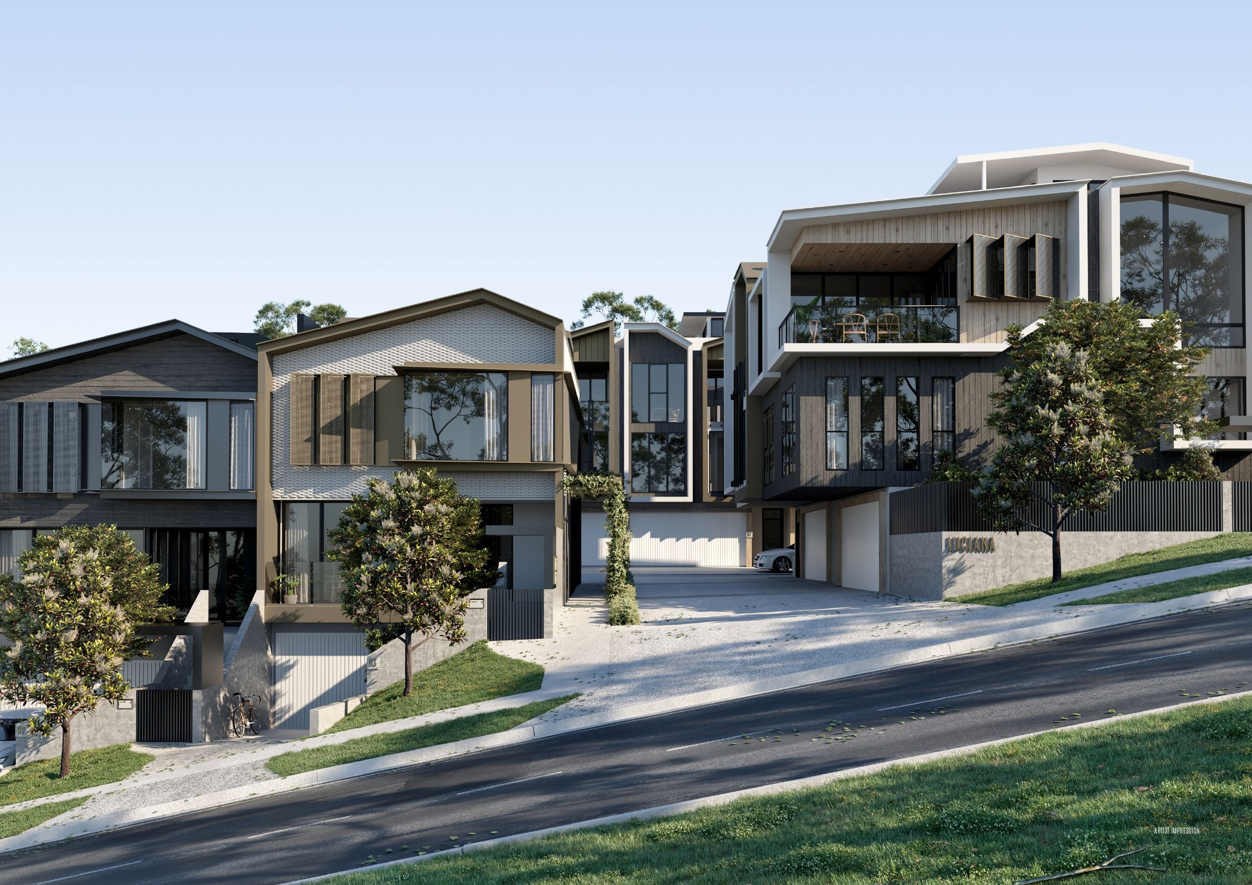 Luciana Estate - St Lucia Render
