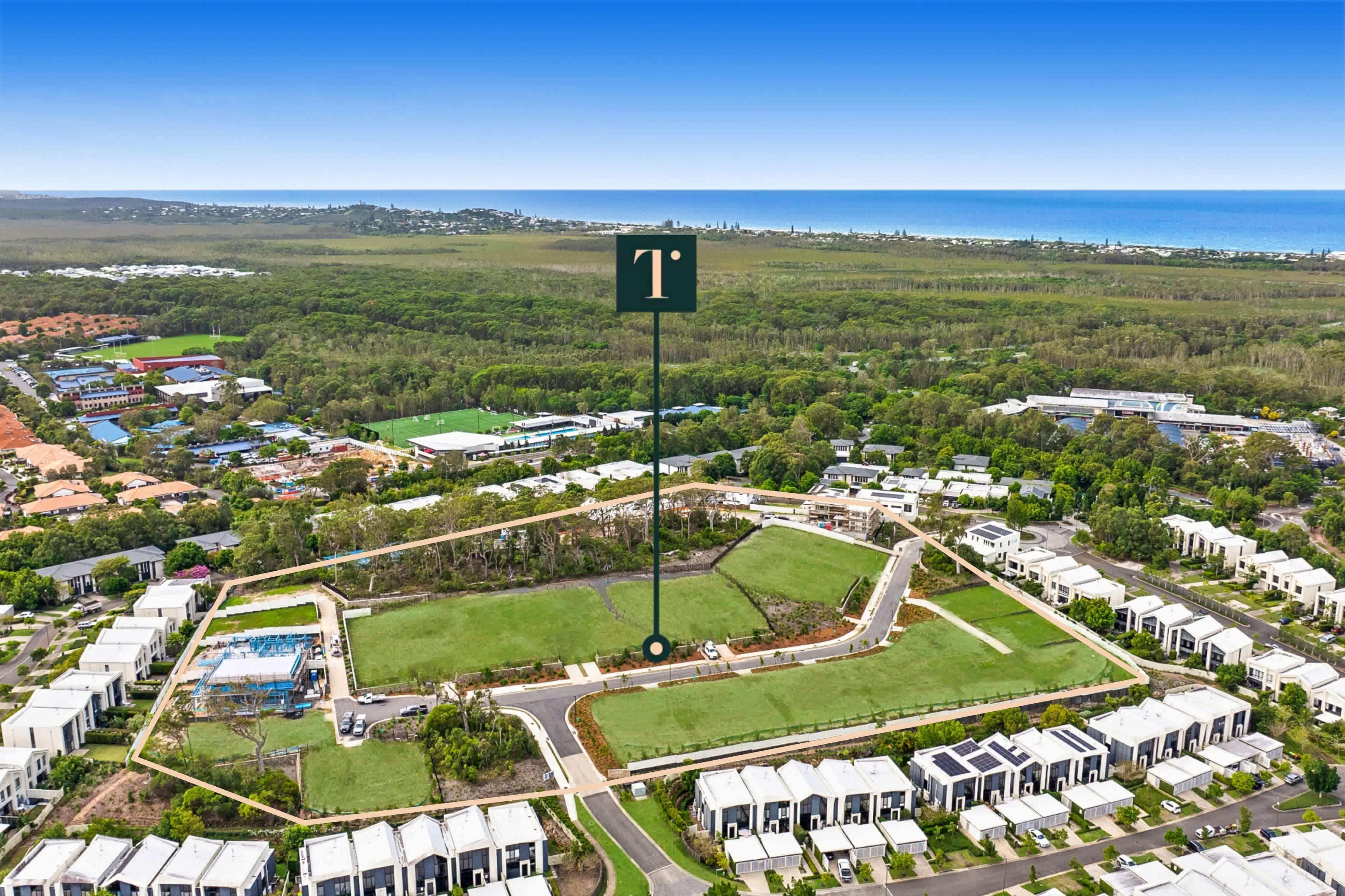 Lumeah Estate - Peregian Springs Aerial