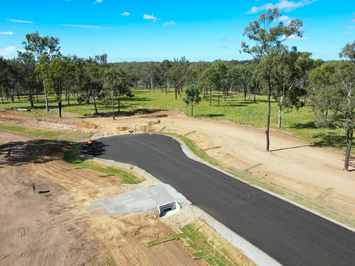 Luna Rise Estate - Nanango Aerial