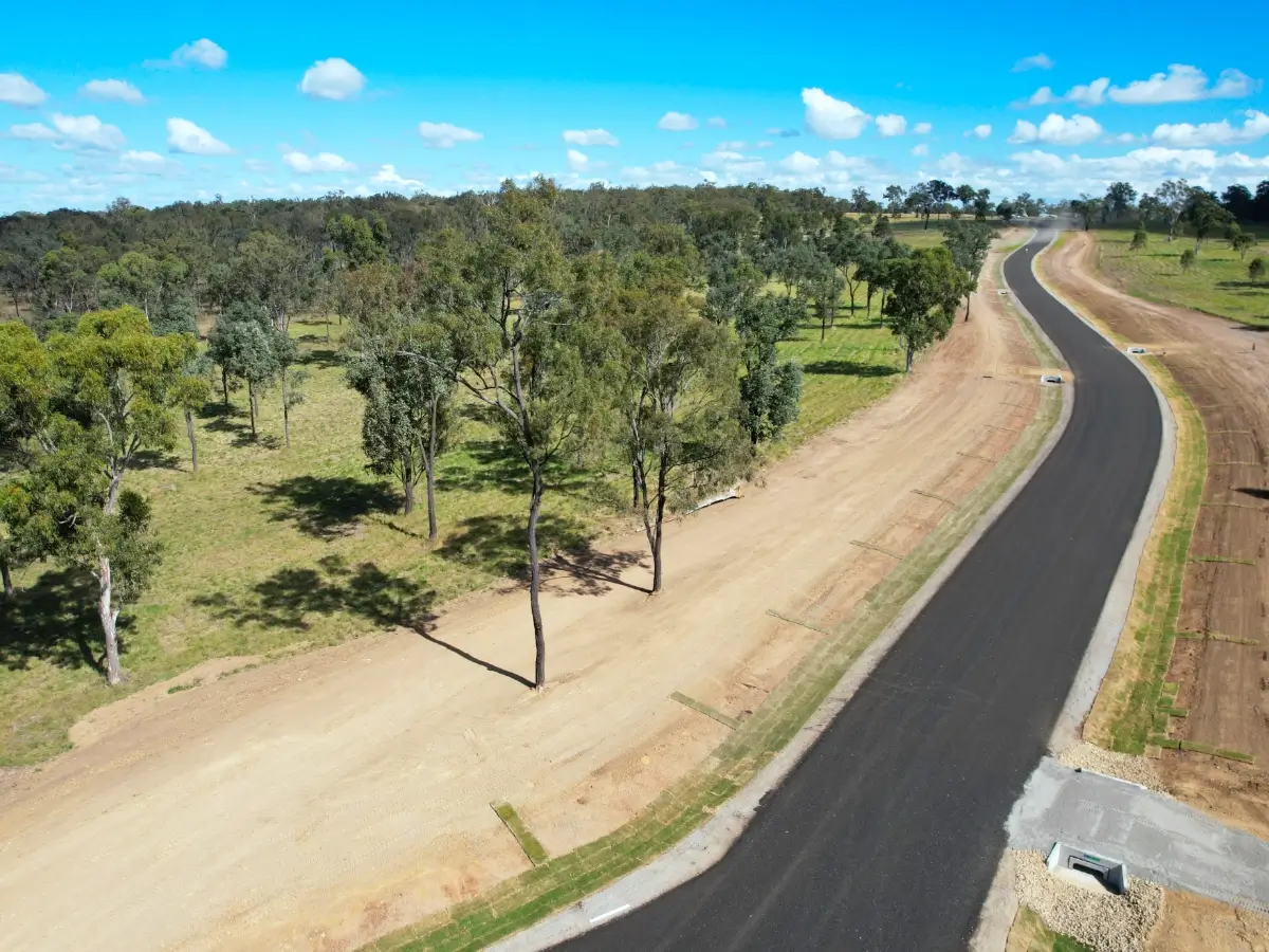 Luna Rise Estate - Nanango Aerial