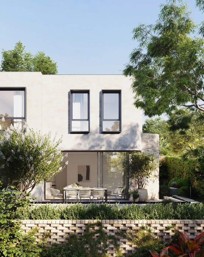 Lynden Park Townhomes - Camberwell Render
