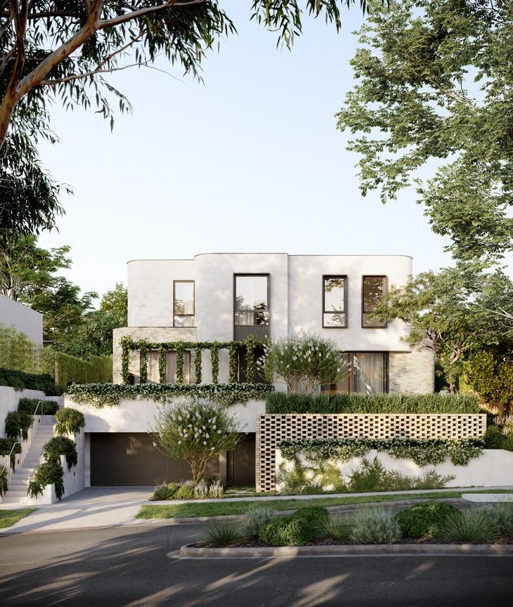 Lynden Park Townhomes - Camberwell Render