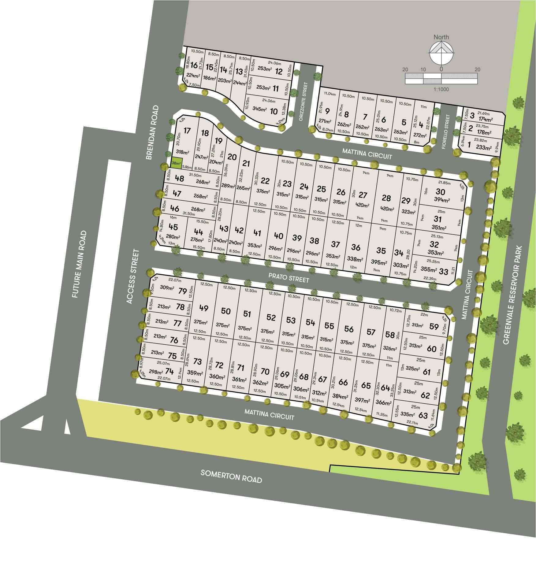 M.Greenvale Estate masterplan