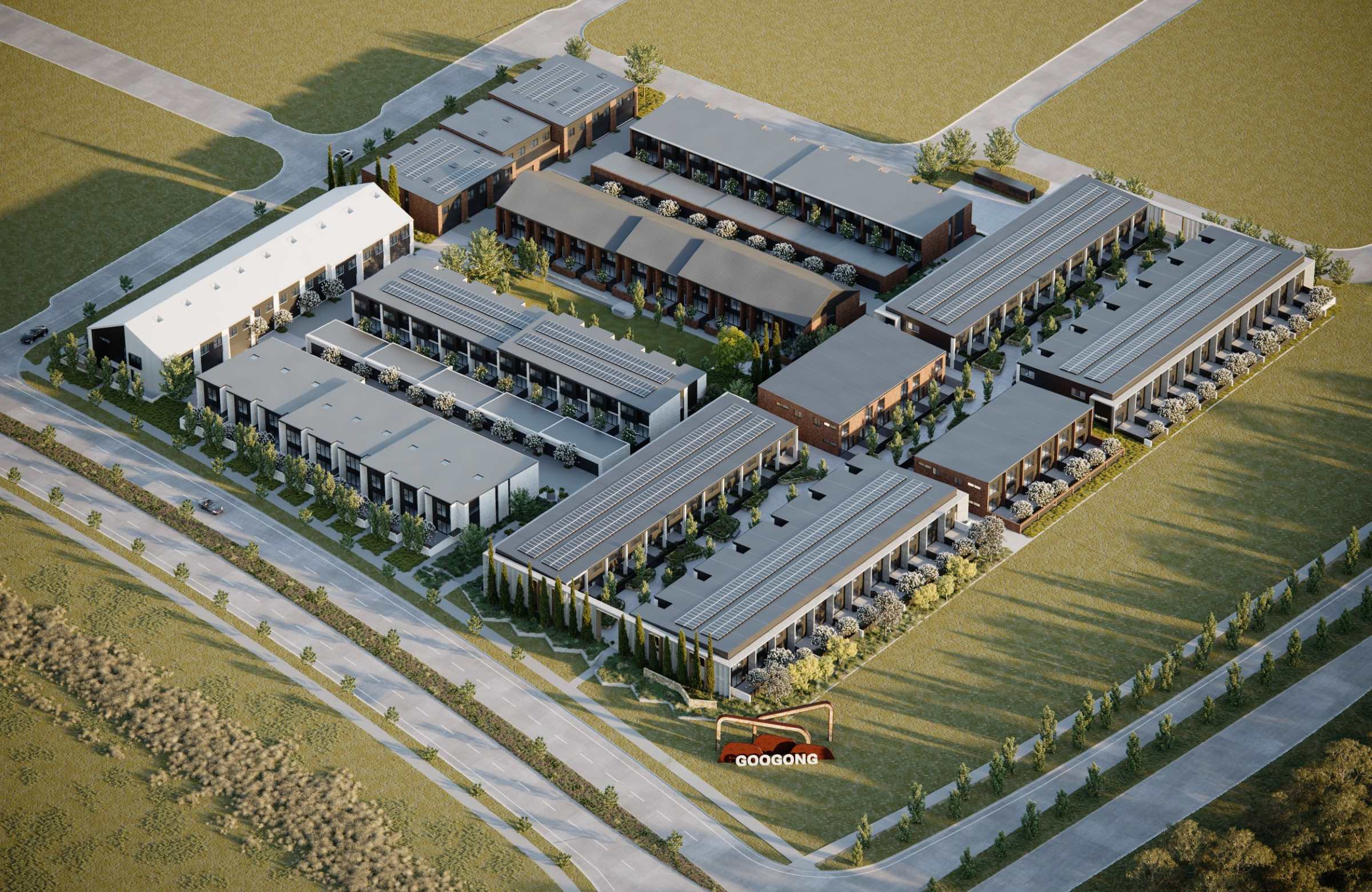 MIO Townhomes - Googong Render