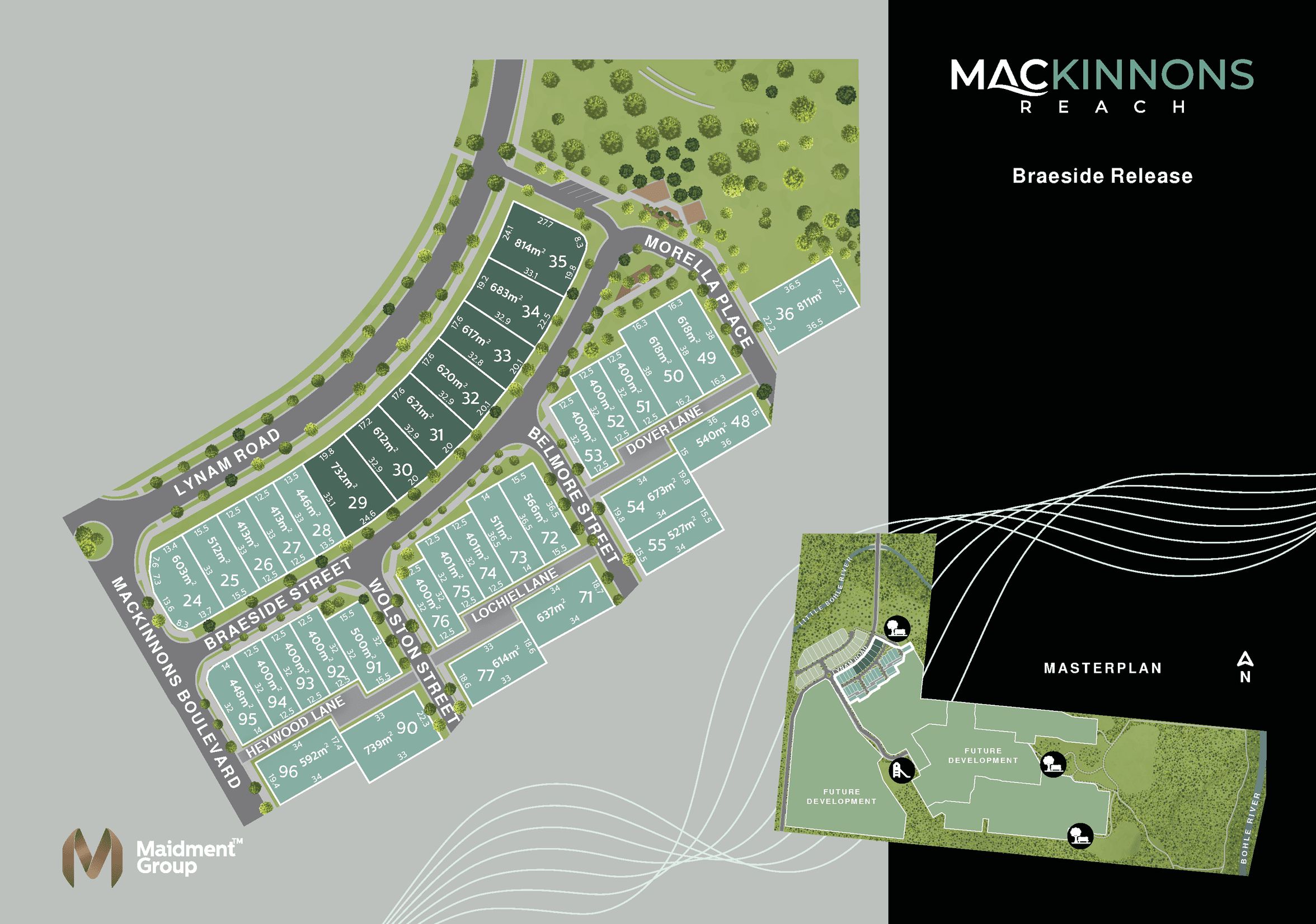 MacKinnon---s Reach Estate - Gumlow Release Map