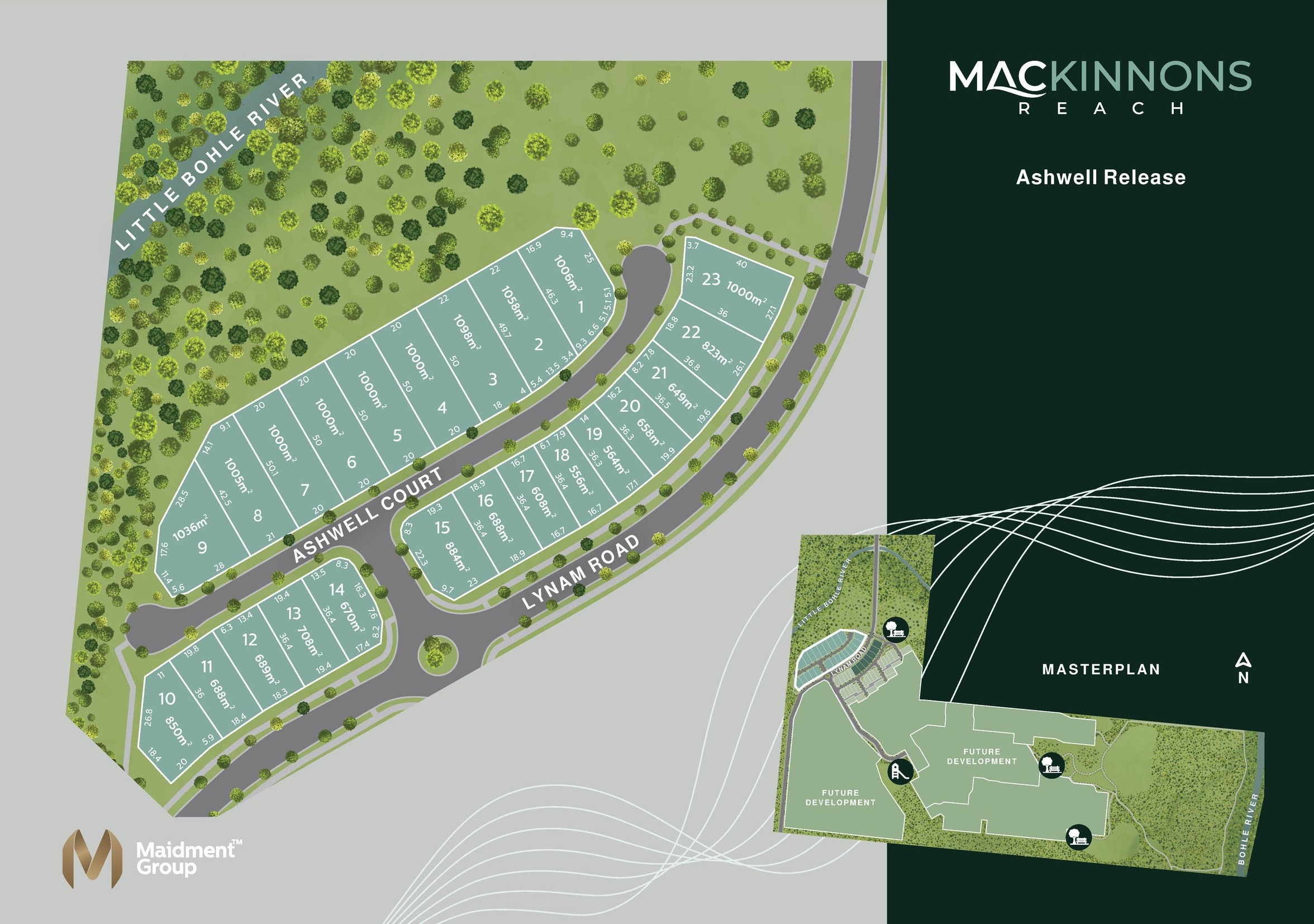 MacKinnon---s Reach Estate - Gumlow Release Map