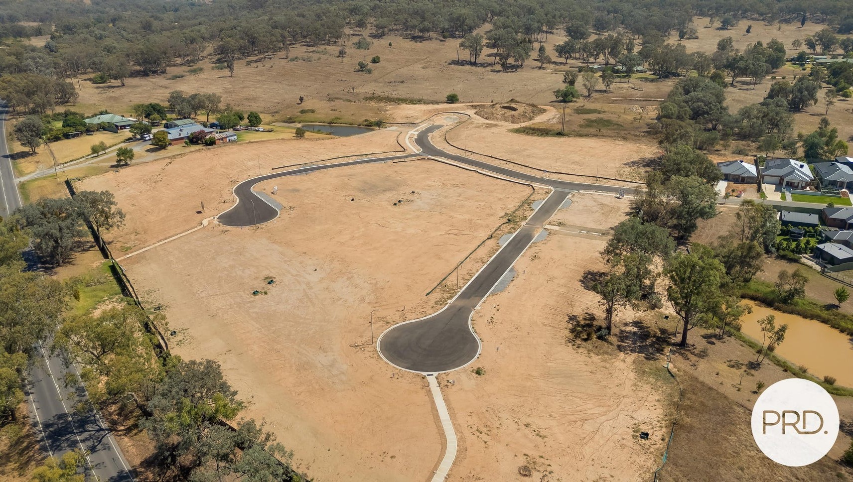 Macarthur Grove Estate - Lavington Aerial