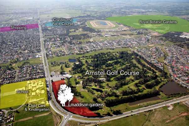 Maddison Gardens Estate - Cranbourne Aerial