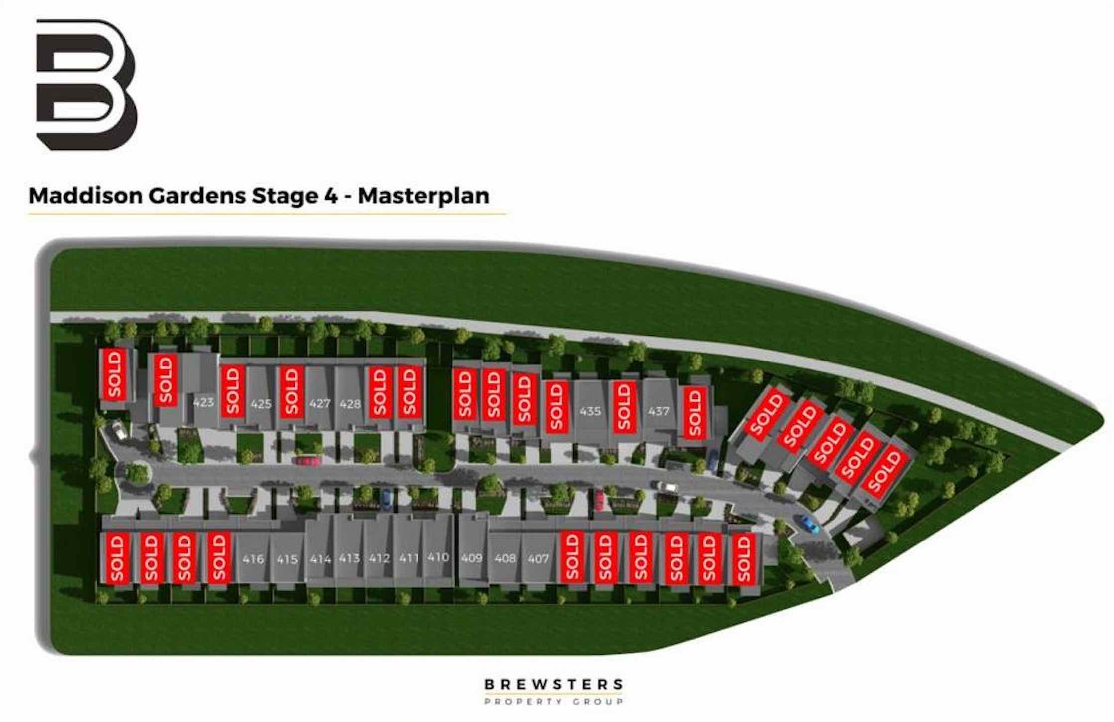 Maddison Gardens Estate - Cranbourne Masterplan