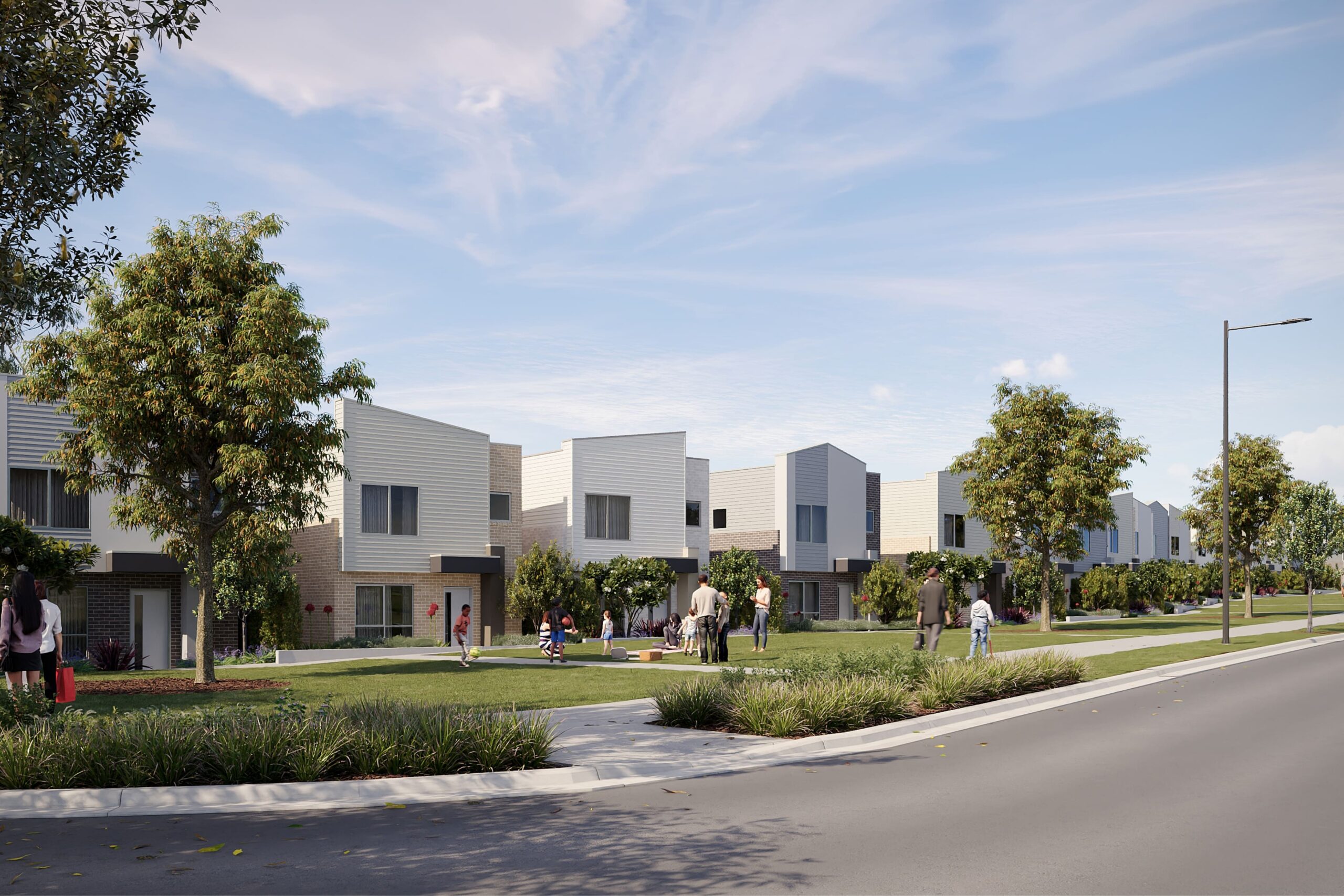 Madison Gardens Estate - Austral Render