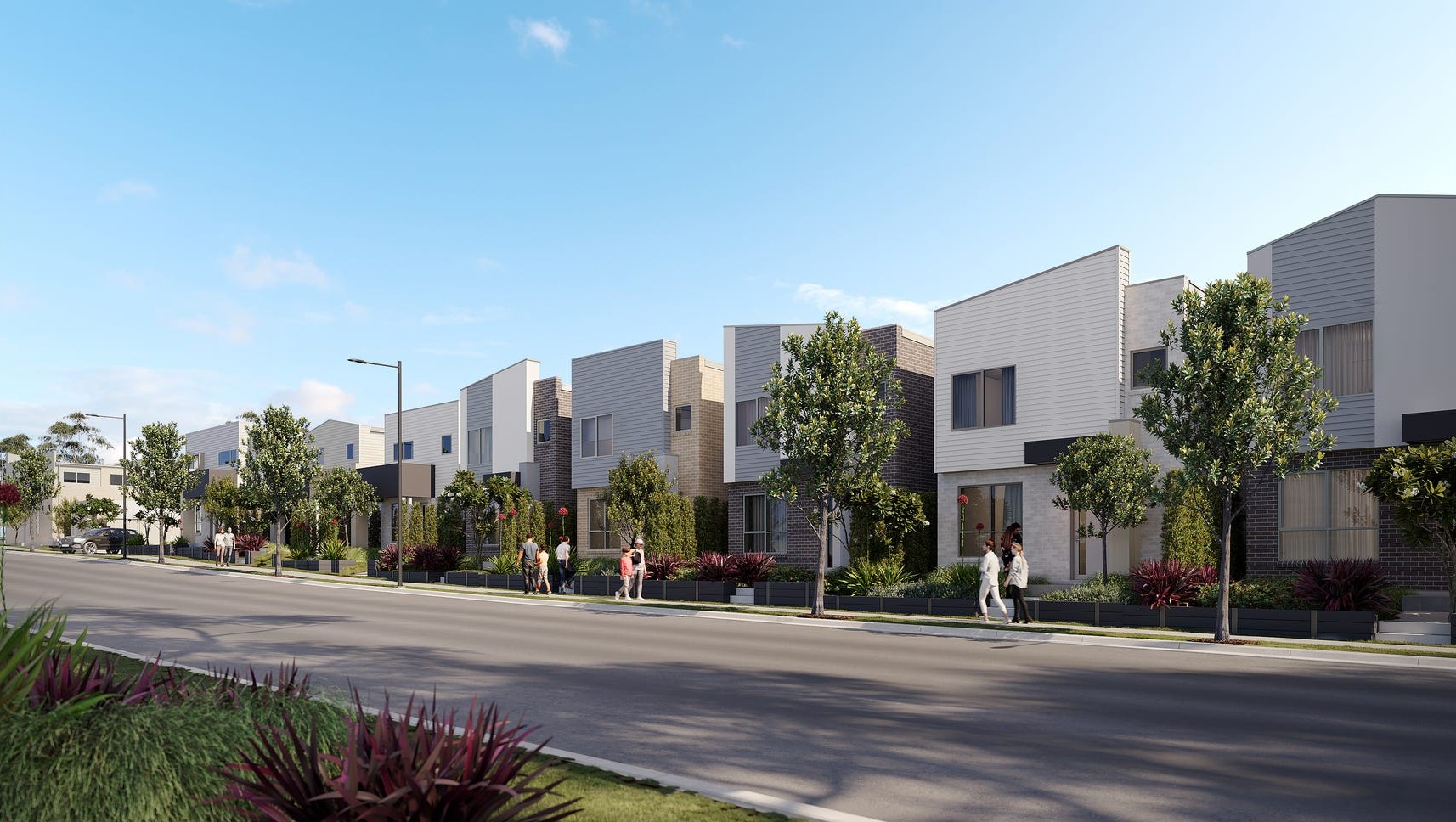 Madison Gardens Estate - Austral Render
