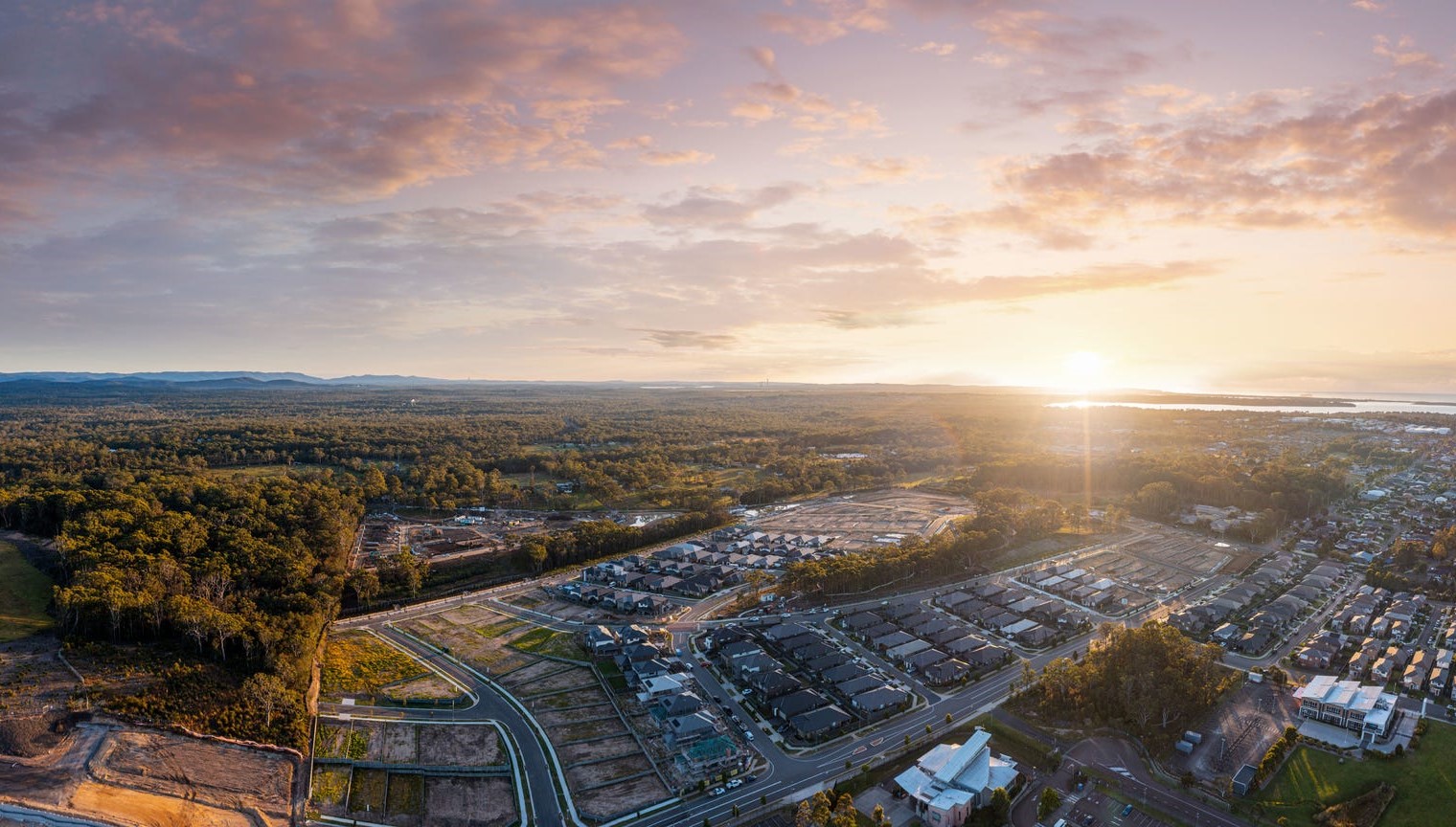 Madison Rise Estate - Woongarrah Aerial