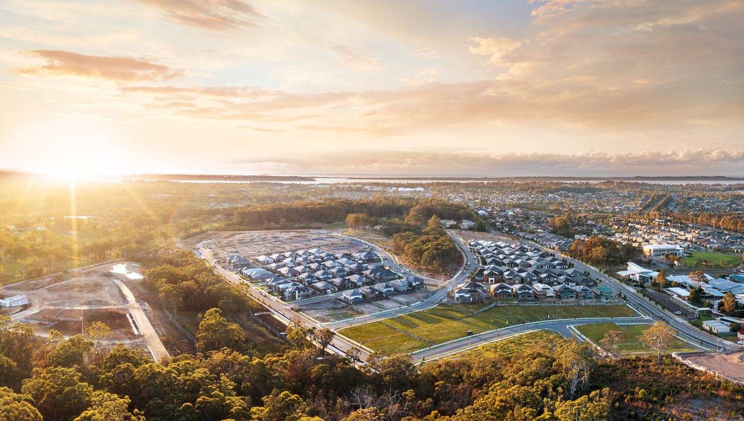 Madison Rise Estate - Woongarrah Aerial