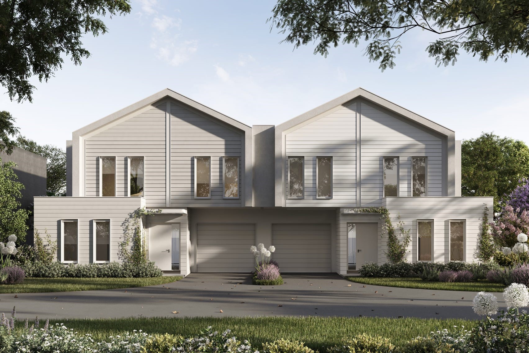 Maison Estate - Sunbury Render