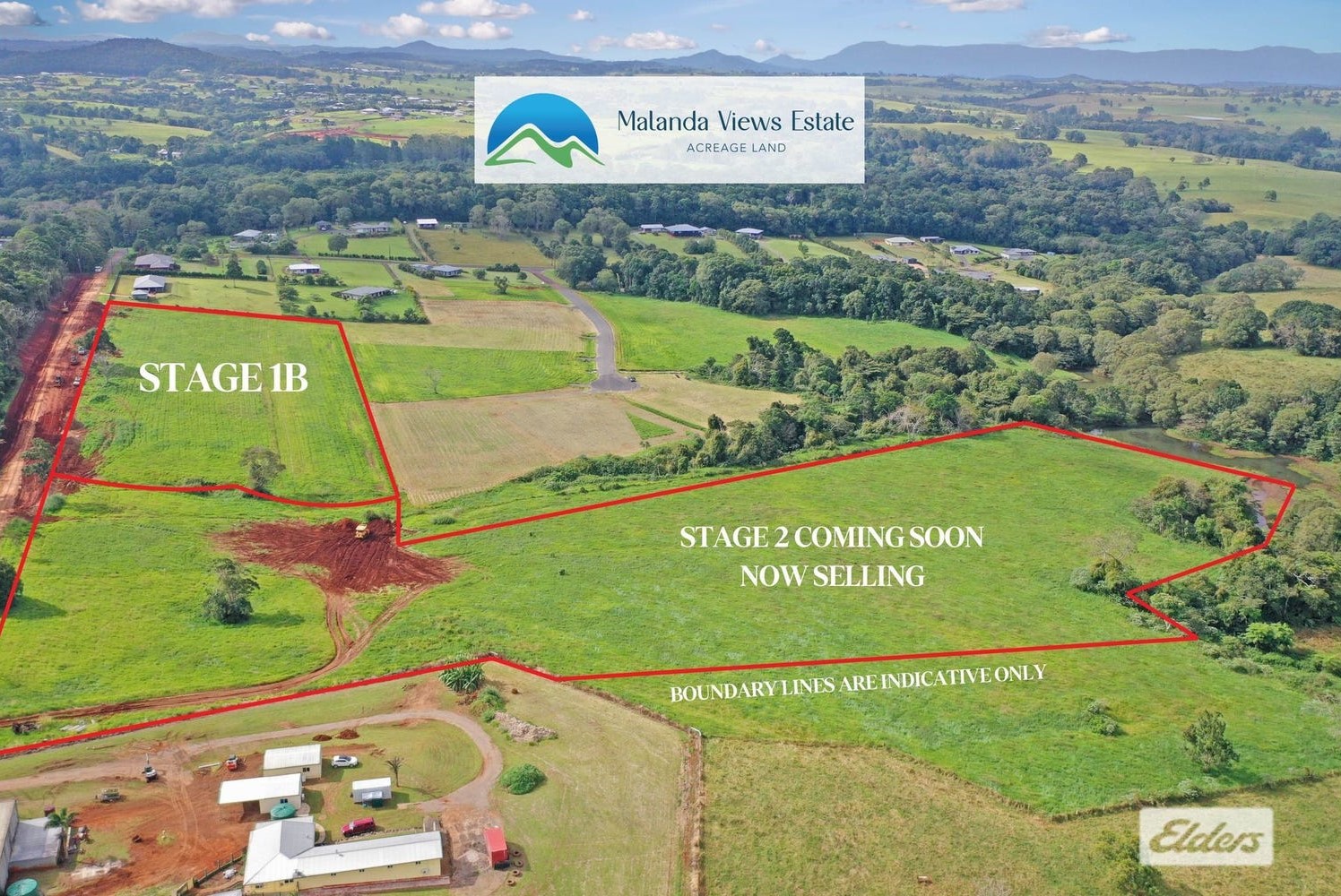 Malanda Views Estate - Malanda Aerial