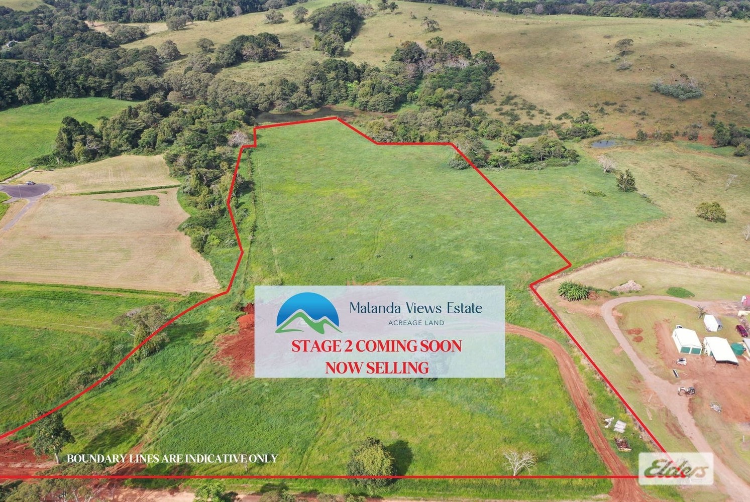 Malanda Views Estate - Malanda Aerial