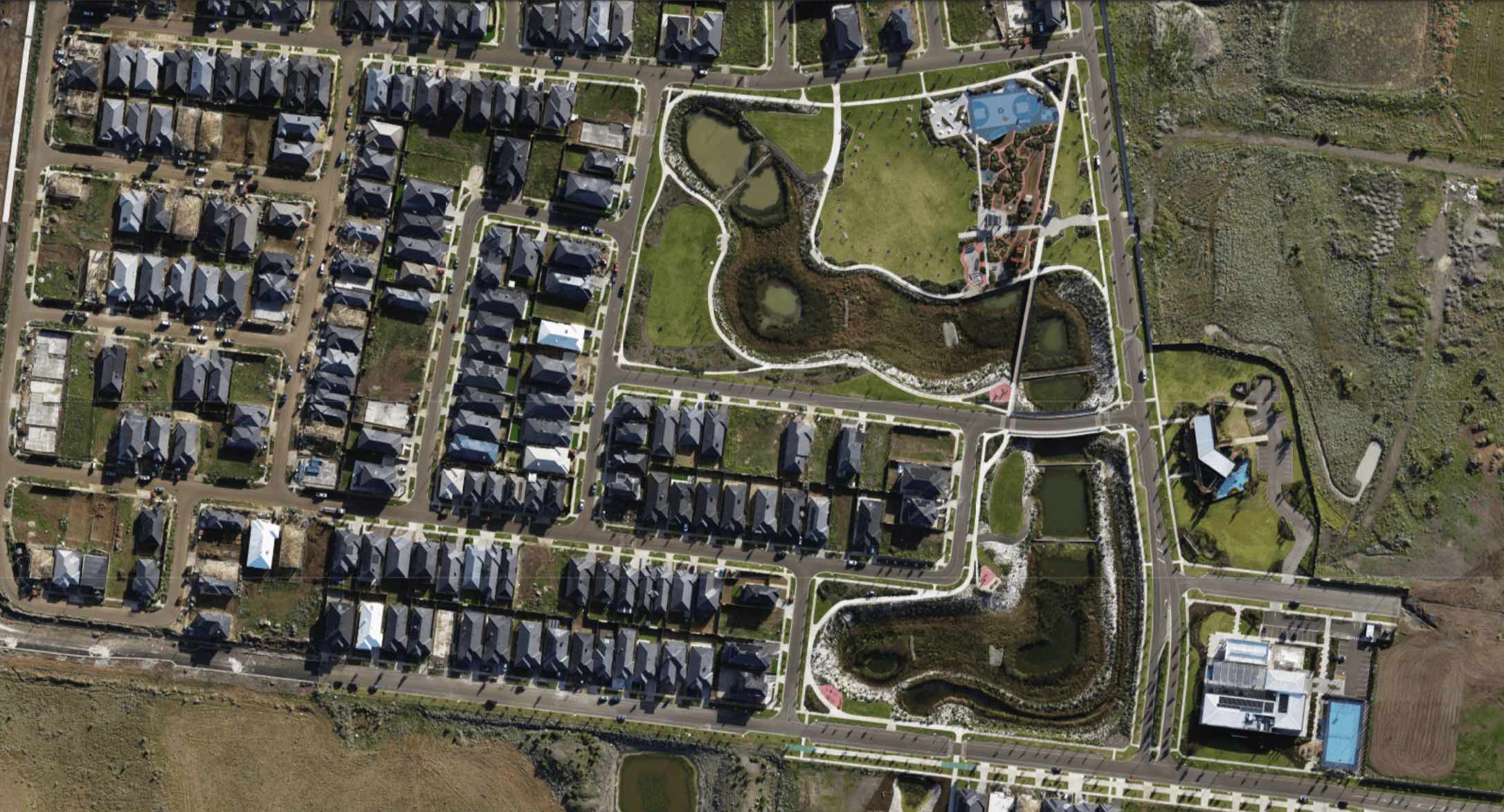 Mambourin Estate - Mambourin Aerial