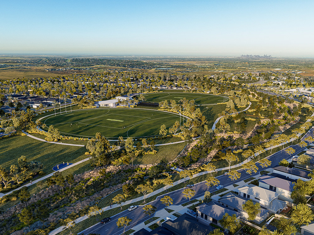 Mambourin Green Estate - Mambourin Aerial