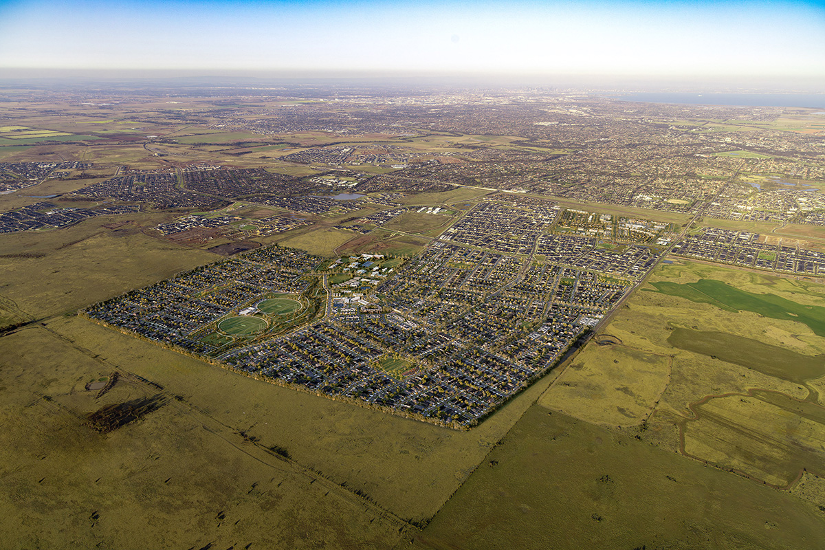 Mambourin Green Estate - Mambourin Aerial