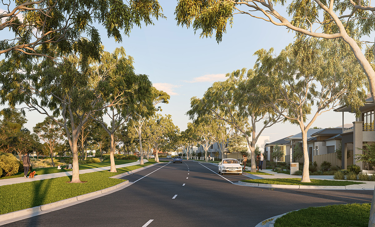 Mambourin Green Estate - Mambourin Streetscape