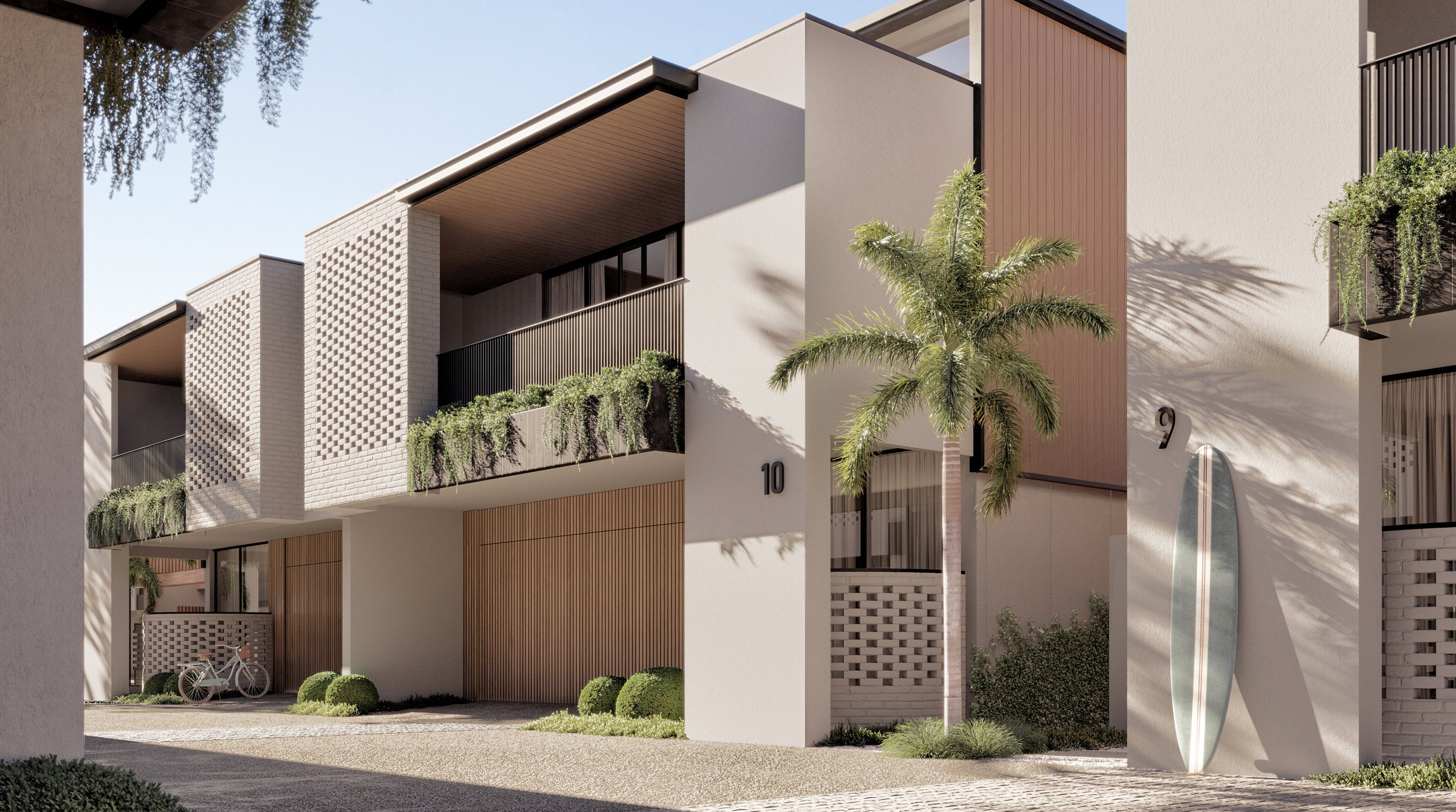 Mana Townhomes - Ballina Render