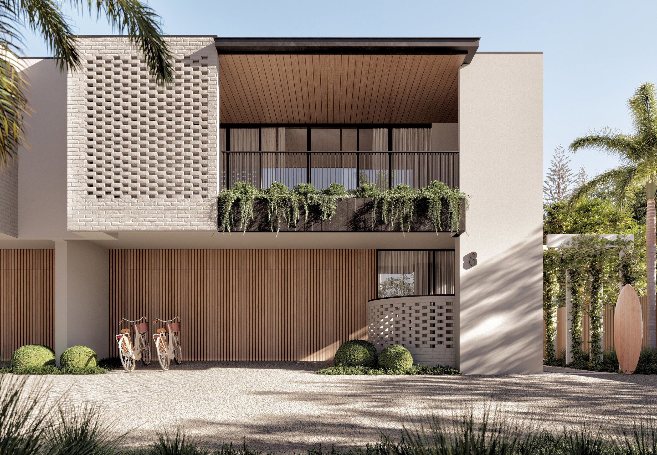 Mana Townhomes - Ballina Render