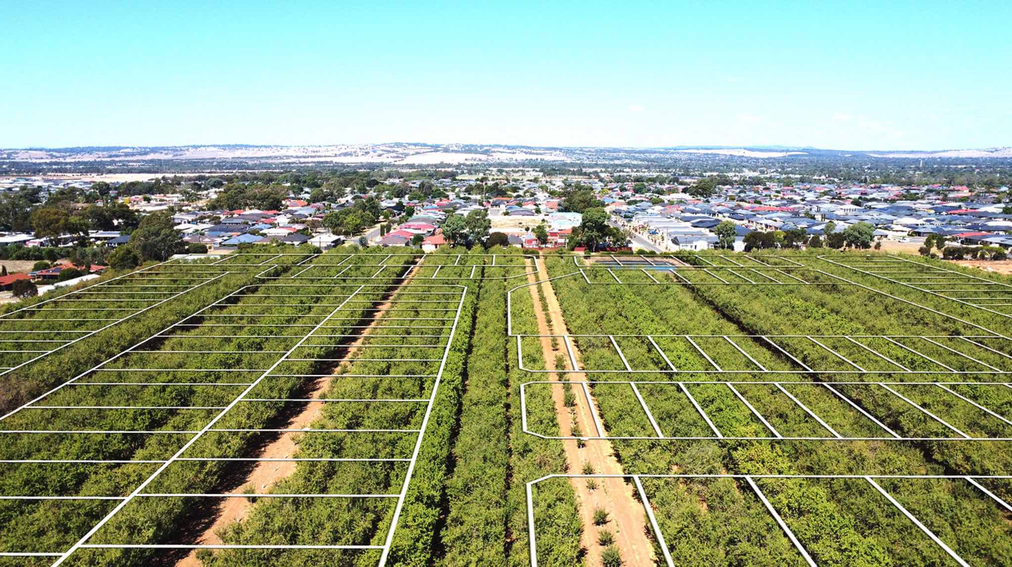 Mandalay Park Estate - Munno Para West Aerial