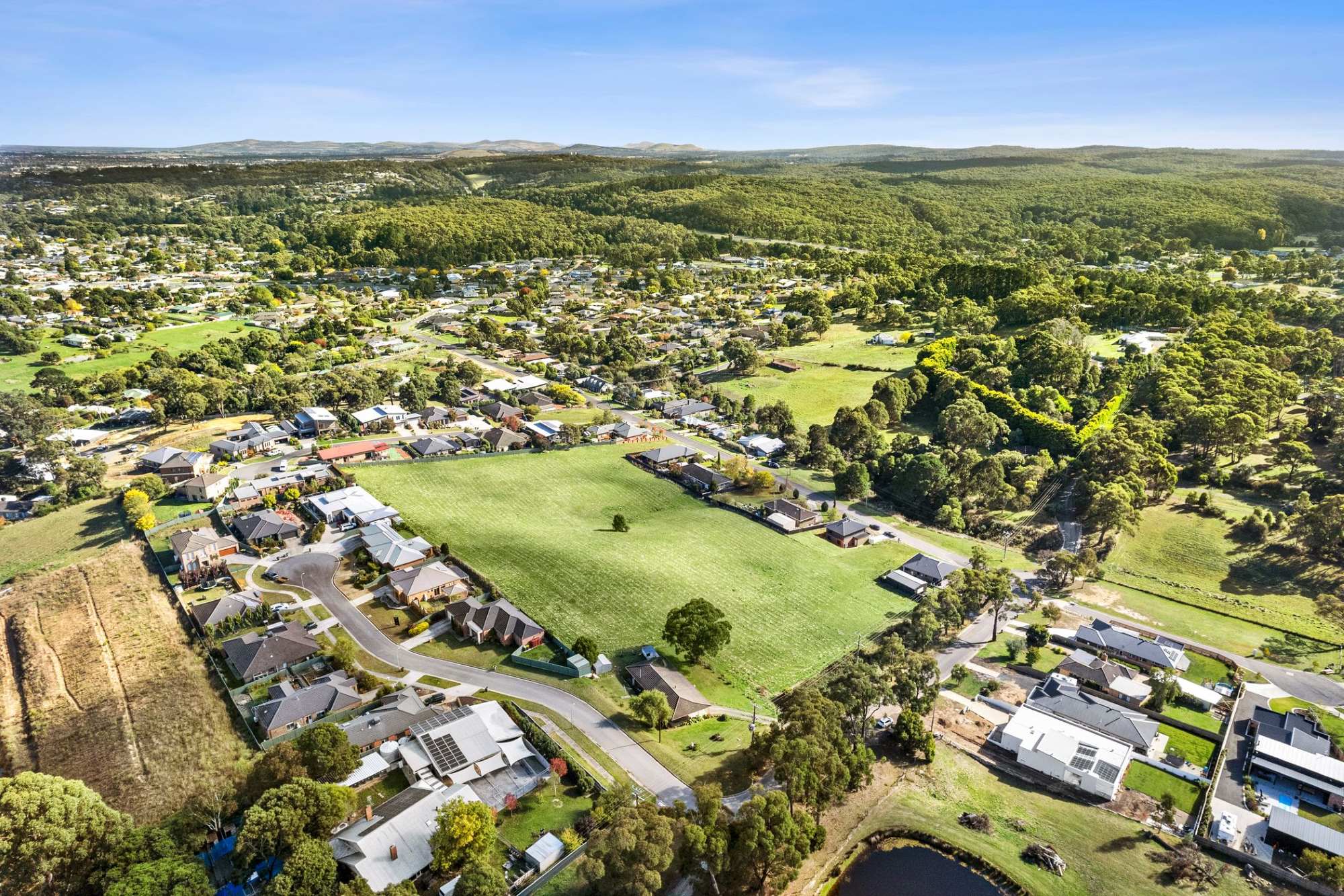 Manna Gum Views Estate - Brown H Aerial