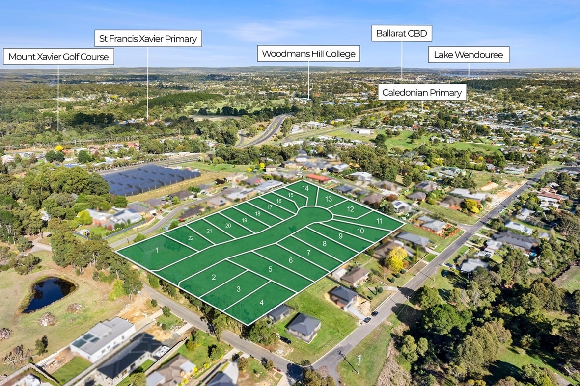 Manna Gum Views Estate - Brown Hi Masterplan