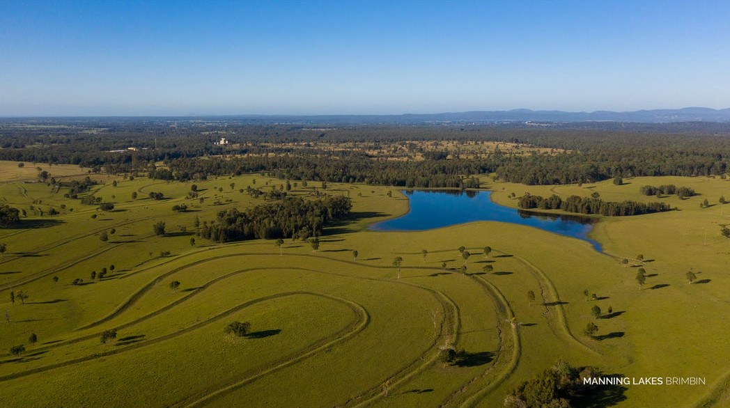 Manning Lakes Estate - Brimbin Aerial