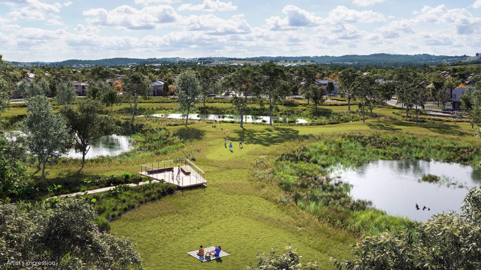 Maple Grove Estate - Pakenham East Render