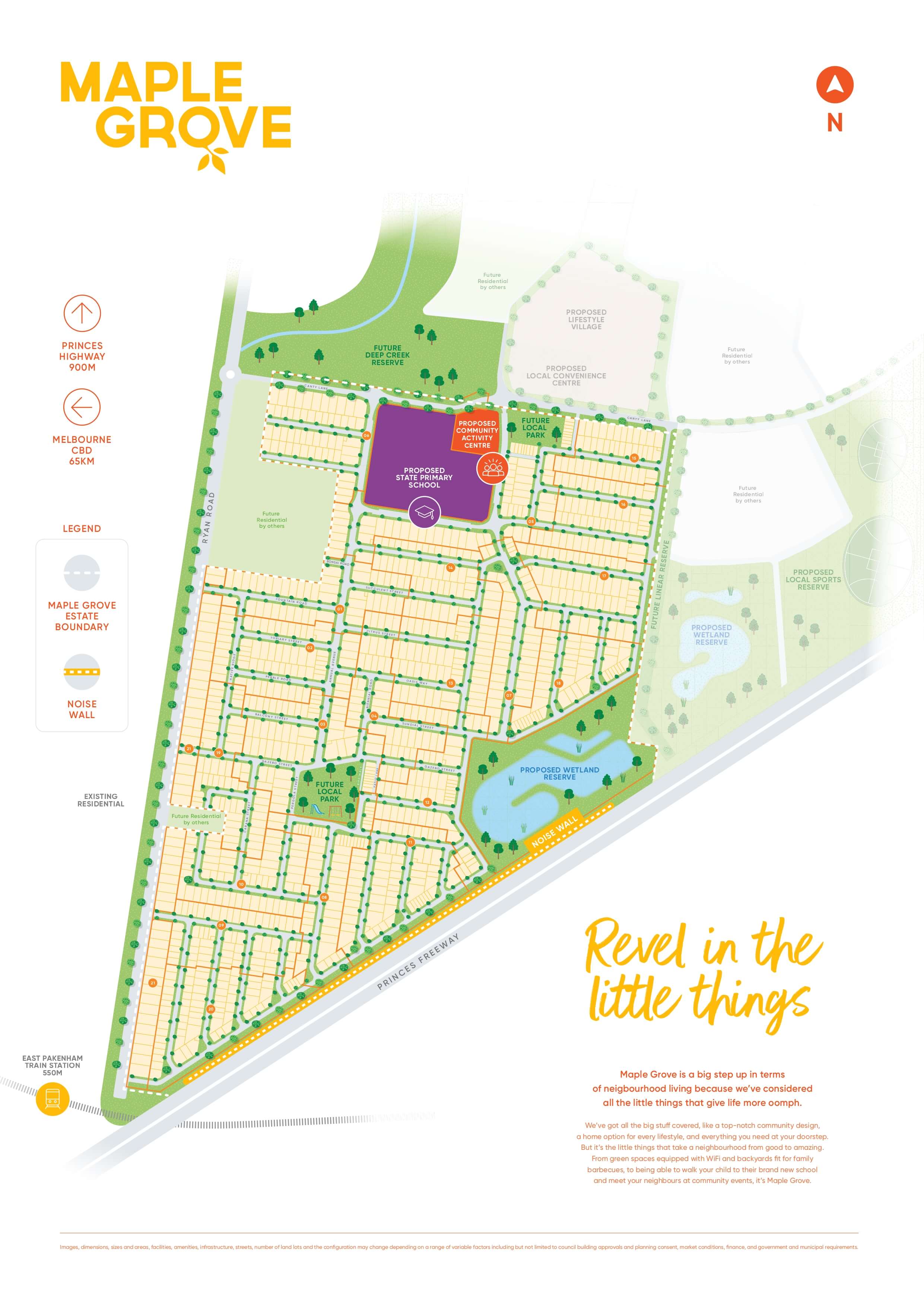 Maple Grove Estate - Pakenham East Masterplan
