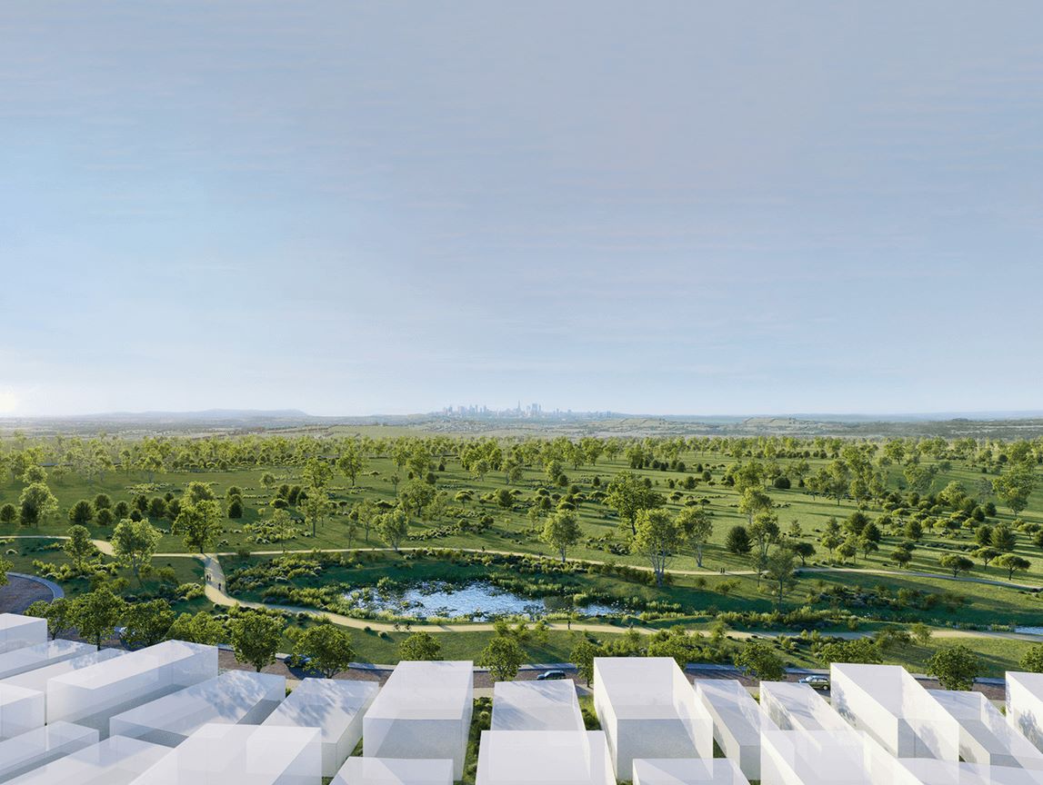 Maplestone Estate - Sunbury Aerial
